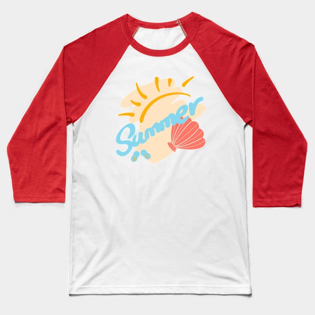 My Summer Baseball T-Shirt by AlmostMaybeNever